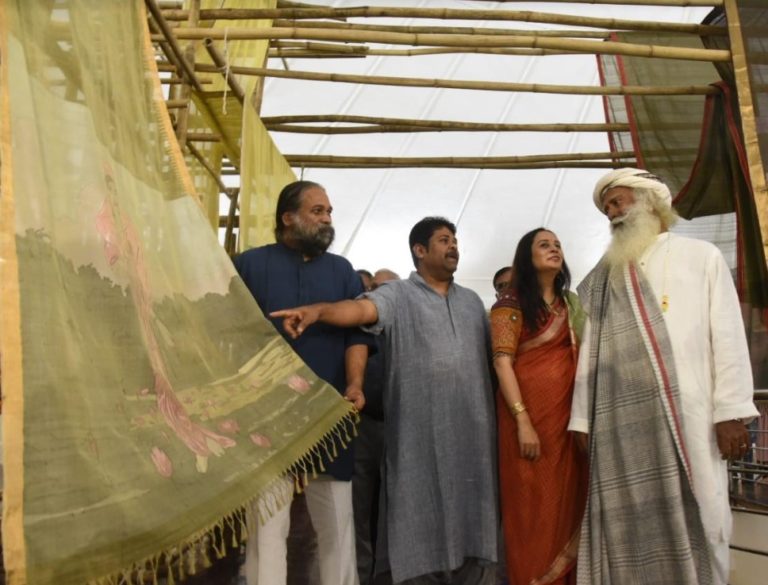 gaurang explains his dream project to sadguru jaggi vasudev