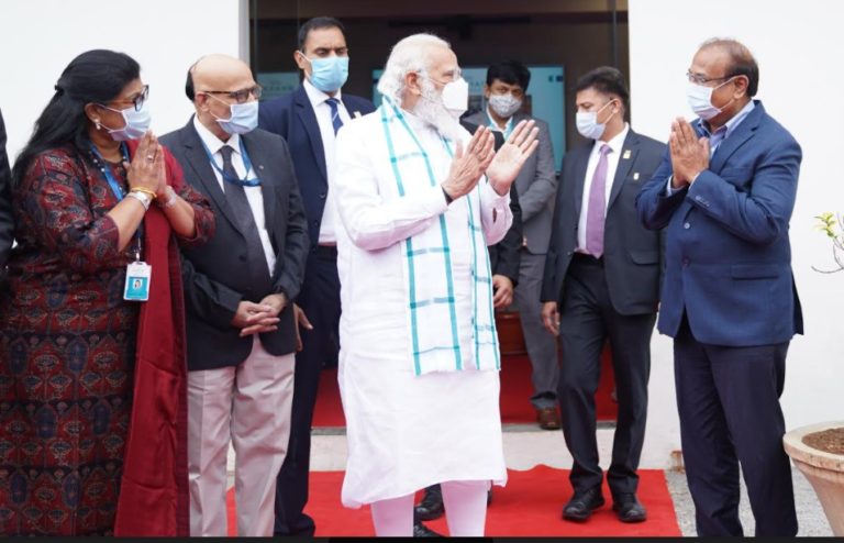 COVAXIN: PM Modi's Visit to Bharat Biotech Huge boost to Bharat vaccine